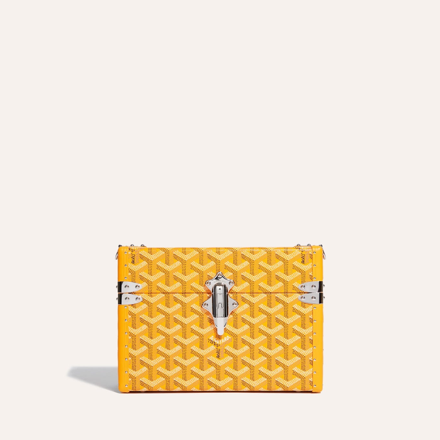 Goyard Cassette Trunk Bag Yellow - Image 2